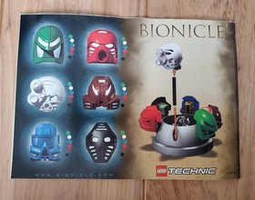 LEGO Bionicle Toa Kopaka Set 8536 Complete - No Canister