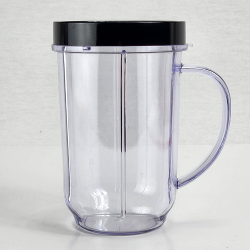 Magic Bullet MB1001 OEM 16oz Party Mug Cup w/ Handle & Lid Replacement Part