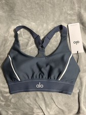 Alo yoga airlift suit up bra bluestone white