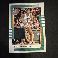 Panini 2025 Donruss WNBA Jersey Series Diamond Miller #33 Minnesota Lynx Insert