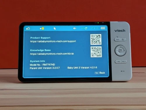VTech RM7767HD parent unit (screen) only - NO CAMERA OR CABLE - RM7767HD screen - Picture 17 of 19