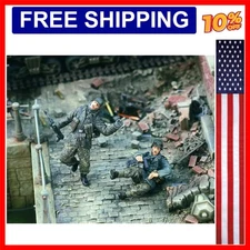 1/35 Resin Figure model kits History Military Infantry shot status Unassemble...