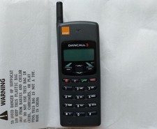 Vintage Dancall DC 1 (HP2611) - GSM Brick Mobile Phone. c1990s (Untested) Black