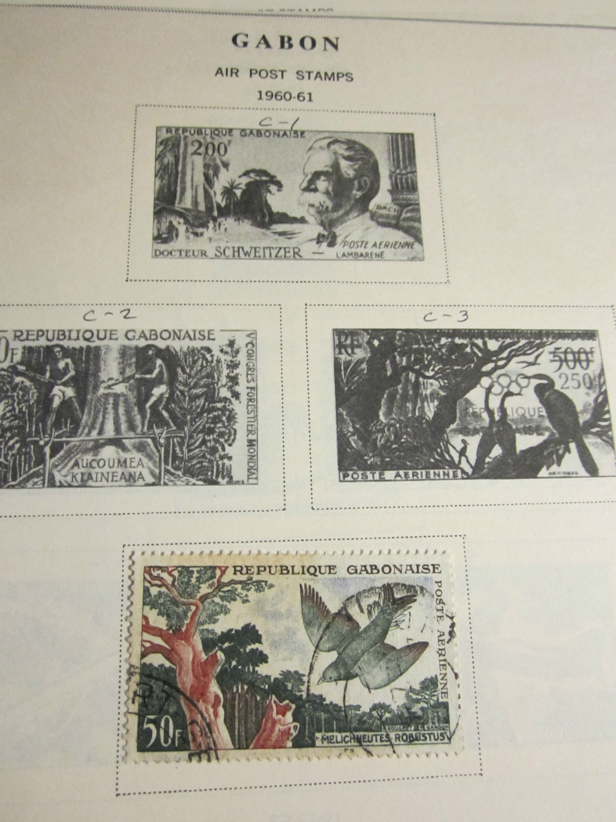GABON STAMPS 1909 1970 ASSORTED ALL HINGED eBay