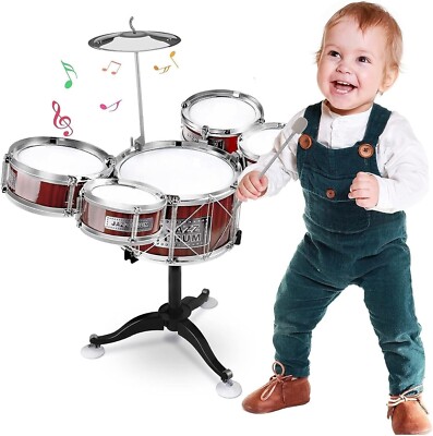 Kinder Schlagzeug Schlagzeug Jazz Drum Schlagzeug Set Kinderspielzeug