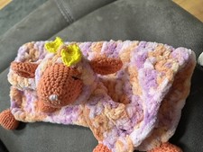 Sheep Baby Comforter Security Blanket Newborn Infant Snuggle Handmade