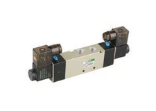 Air Pneumatic Solenoid Valve 3 position 5 way 1/8" 4V230C-06-F-AC220V- Fonray