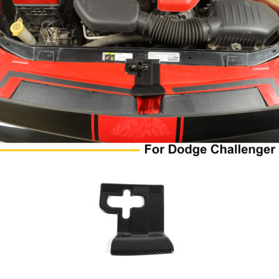 KOHLENSTOFFFASER Kühler Kühlung Slam Panel Abdeckung Für Dodge Challenger 2009+