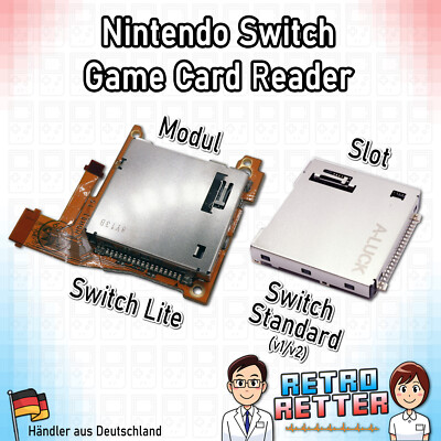 Nintendo Switch (v1/v2) & Lite Game Card Reader - Modul Slot Spiele Kartenleser