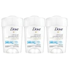 3 PK Dove Clinical Protection Antiperspirant Deodorant 1.7oz