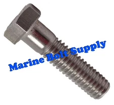 Type 316 Stainless Steel Hex Head Bolts (Sizes: 1/4-20, 5/16-18 & 3/8-16)