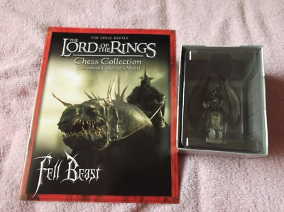 Adlermoss - Herr der Ringe ''''FELL BEAST'''' Sonderedition Schach + Magazin - Brandneu in Verpackung