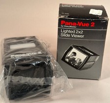 Pana-Vue 2 View-Master 35mm Slide Viewer, 2" Screen, Works, VG 