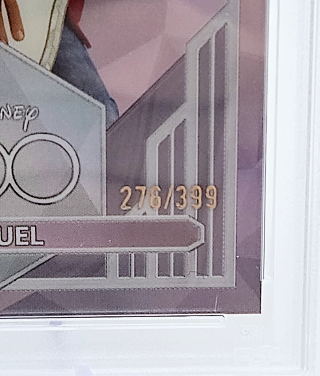 2023 Disney Topps Chrome Miguel #91 Coco Pink 276/399 PSA 9