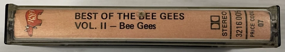 Bee Gees Best Of Bee Gees Vol 2 Music Cassette Tape 3216 085 RSO Records 1977 - Image 3 of 4