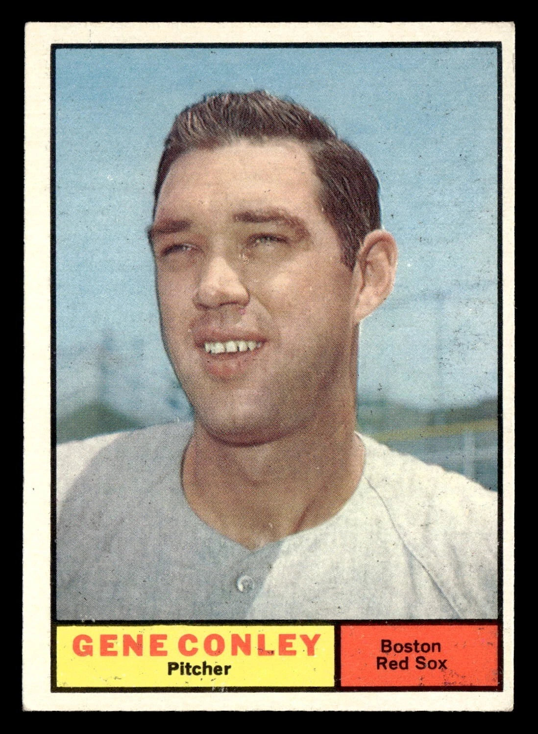 1961 Topps GENE CONLEY #193 EX Boston Red Sox