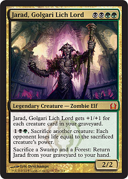 MTG - Jarad, Golgari Lich Lord - Foil Return to Ravnica