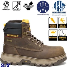 CAT Men's Colorado Equip 6" Waterproof Composite Toe Work Boot