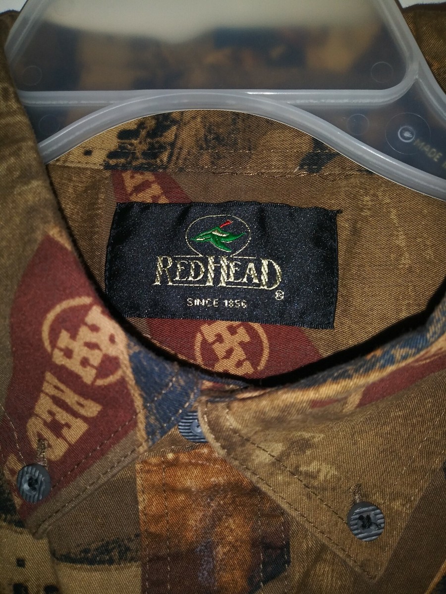 Redhead Since 1856 Large Button-up Collared Shirt. Football  display picture 1