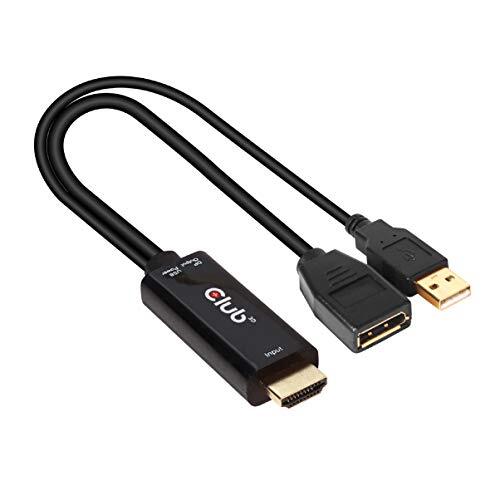 Активный адаптер Club 3D HDMI to DisplayPort 4K60Hz M/F (cac1331)
