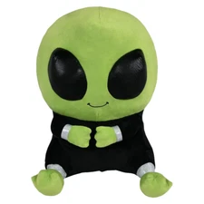 RI One 20" Belly Buddy Green Alien Stuffed Plush