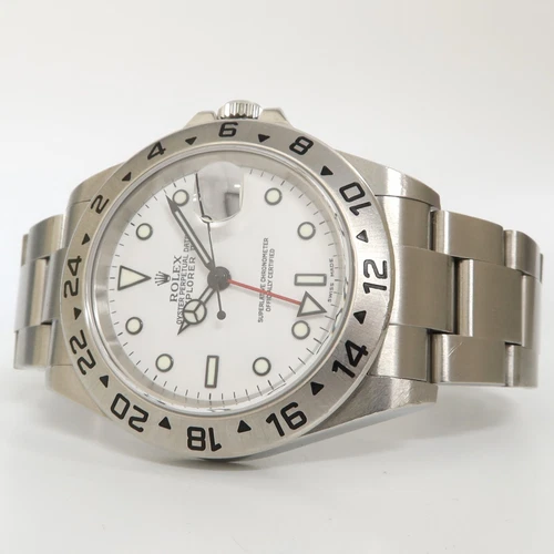 Rolex Explorer II White "Polar" Dial Stainless Steel Oyster Automatic 40MM 16570