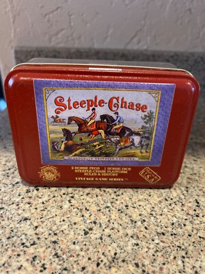 ''Steeple-Chase'' Horse Racing Vintage Game Series**New**Free Shipping**
