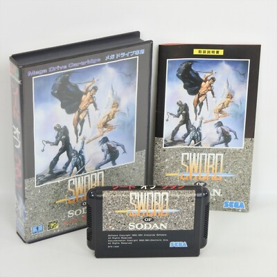 SWORD OF SODAN Mega Drive Sega 8299 md
