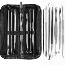 Professional 7 Surgical Extractor High-Quality Blackhead and Pimple Remover Kit