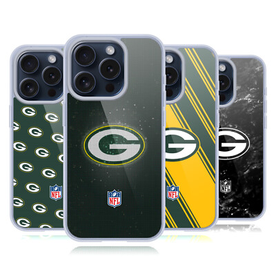 OFFIZIELLE NFL GREEN BAY PACKERS ARTWORK GEL HANDYHÜLLE FÜR APPLE iPHONE HANDYS