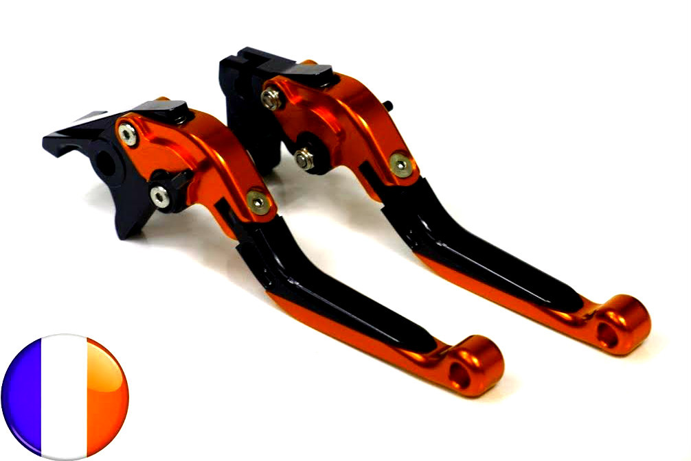 Leviers repliables Kawasaki Z1000 SX anti-casse pour éviter les pannes après une chute