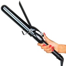 Curling Iron with Clip Le Angelique 1 1/2 Inch - 8" Extra Long Barrel, 38mm