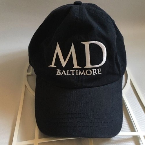 Baltimore MD Hat Strapback Adjustable Baseball Cap