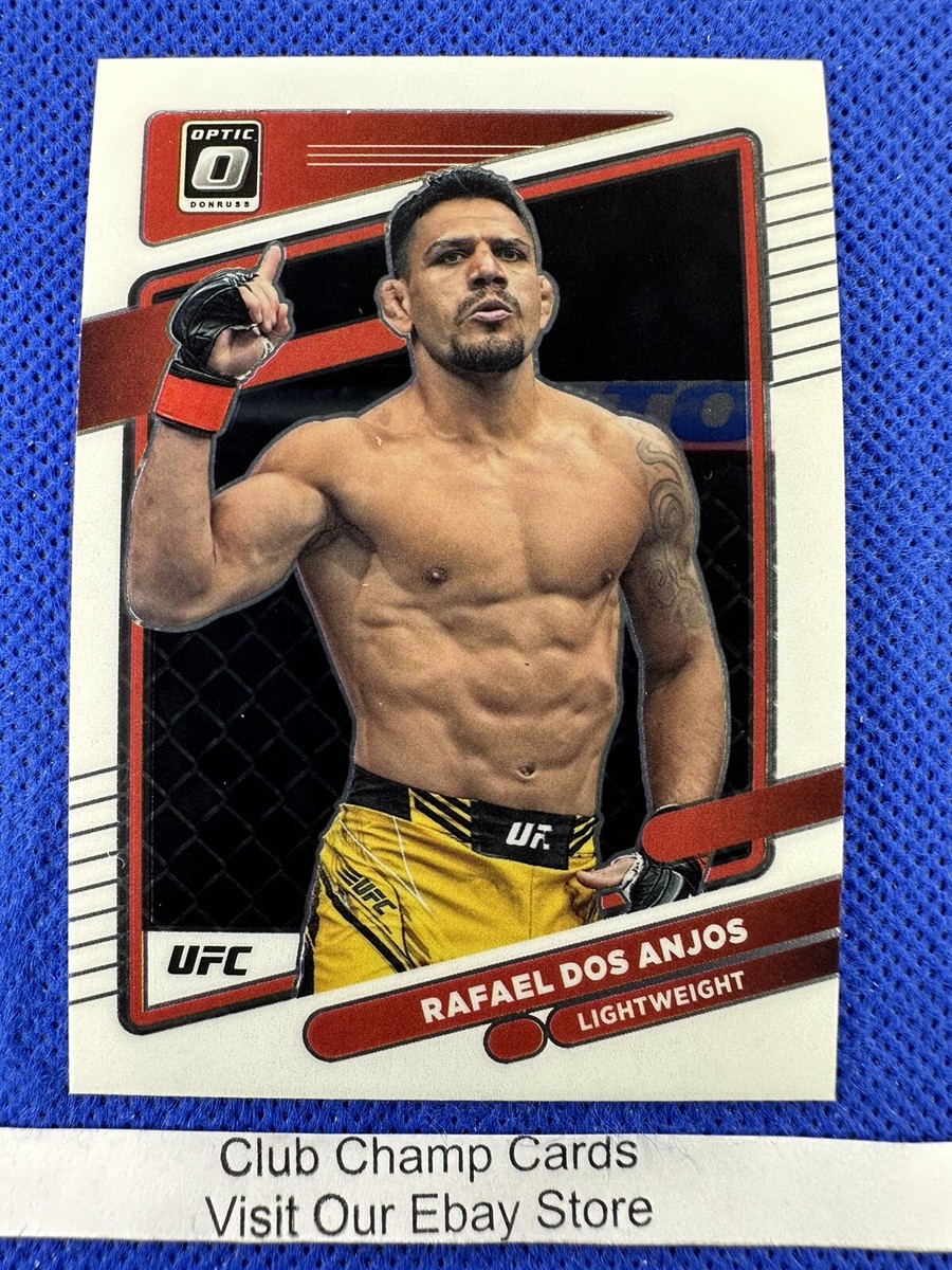 2022 #43 Rafael Dos Anjos Panini Donruss Optic UFC | eBay