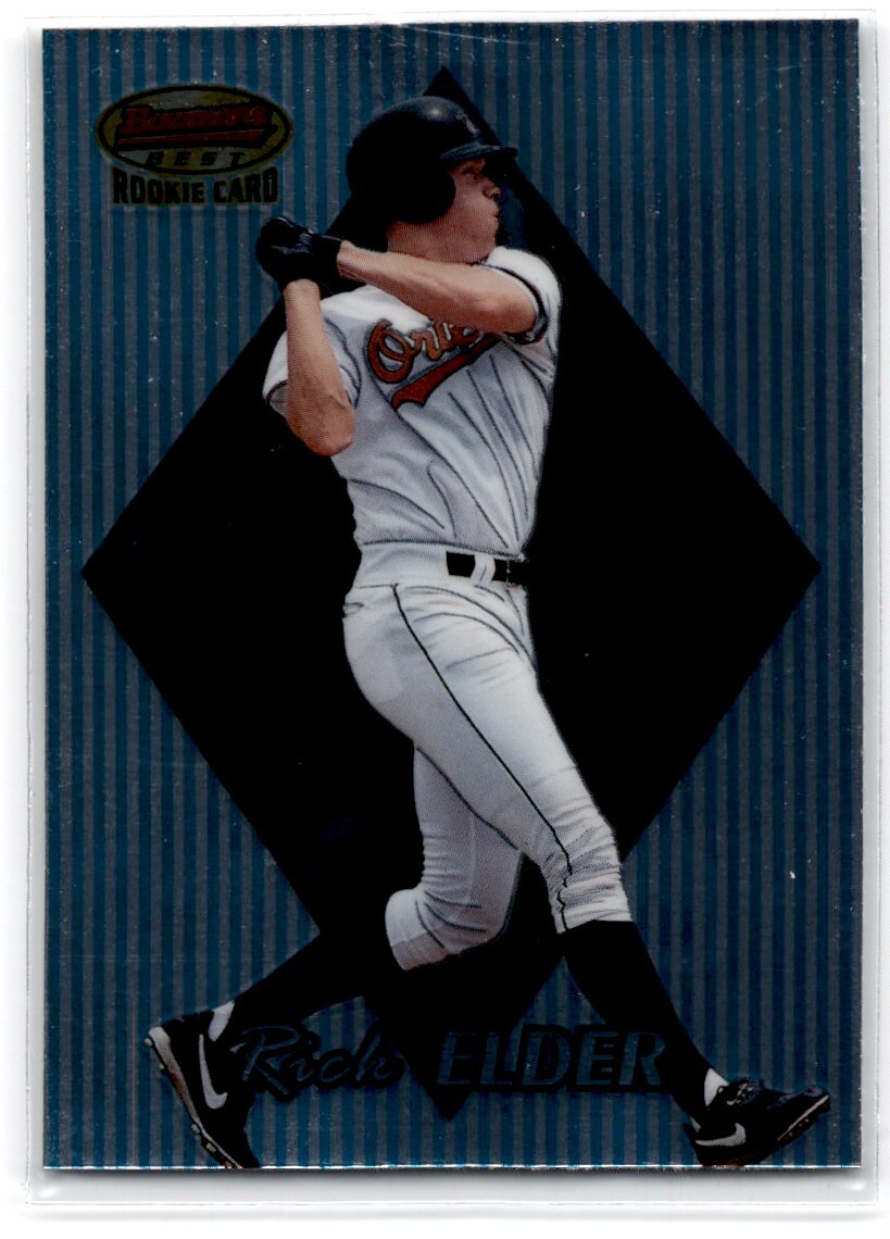 1999 Bowman's Best Rick Elder RC Baltimore Orioles #196