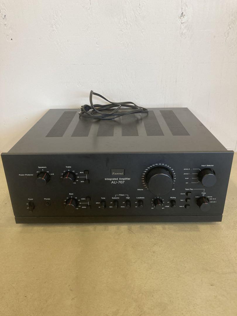 SANSUI AU-707 Integrated Amplifier Vintage Hi-Fi Audio (has SANSUI AU-707 Integrated Amplifier Vintage Hi-Fi Audio (has