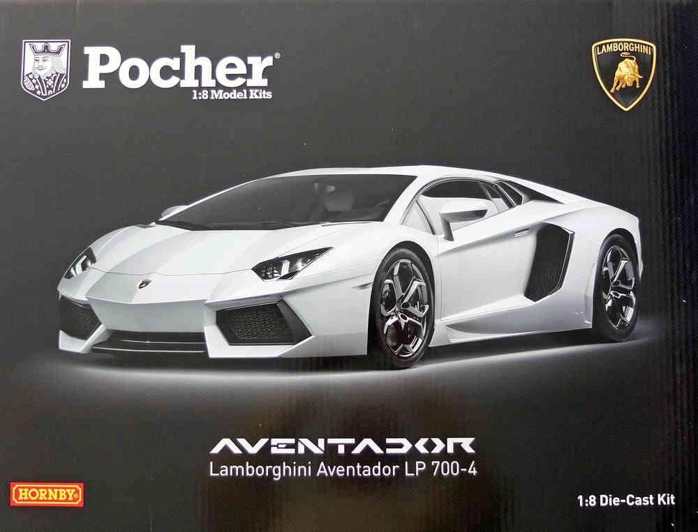 Pocher HK101 Lamborghini Aventador LP 700-4 Die-Cast Kit 1/8 Model