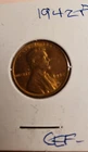 1942 P LINCOLN WHEAT PENNY CENT CHOICE EXTREMELY FINE CONDITION