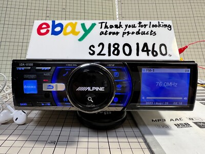 Alpine iDA-X100 MP3/WMA/AAC USB Player Audio Head Unit Bluetooth