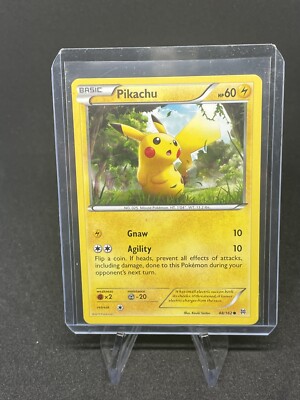 breakthrough pokemon cards Mewtwo EX 158/162 Full Art Holo Ultra Rare XY Car Parallel Words Pikachu 48/162 Pokemon 2015 XY
