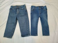 2 Pair of Girls Toddler Jeans 2T, 24M, WonderKids