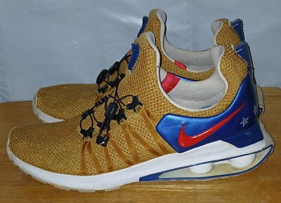 Nike Shox Gravity Metallic Gold AR1999-700 World Cup USA  display picture 3