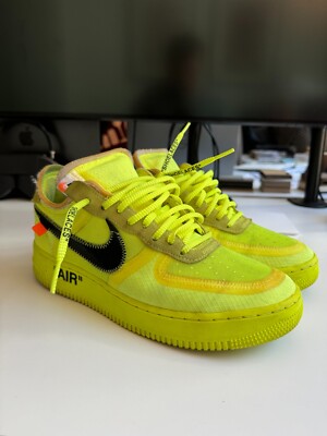 Size 9 - Nike Off-White x Air Force 1 Low Volt 191888845224| eBay