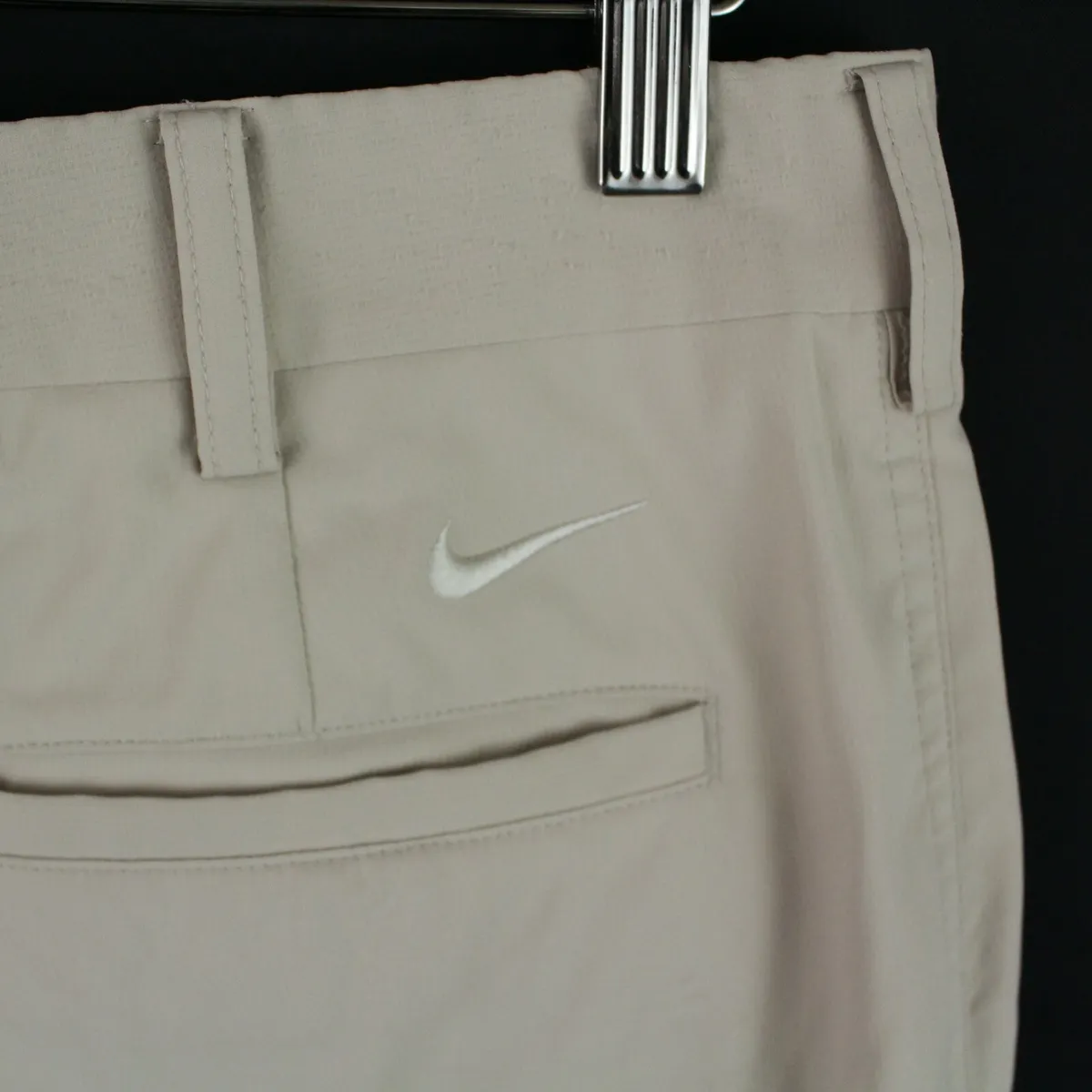 Nike golf pants Size 35x30 Flat beige dri fit | eBay