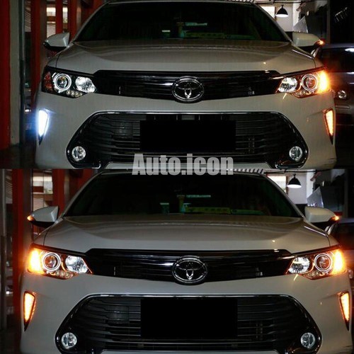 2x Error Free 7440 Dual-color LED White/Amber For Turn Signal/Daytime DRL Lights - Picture 8 of 11