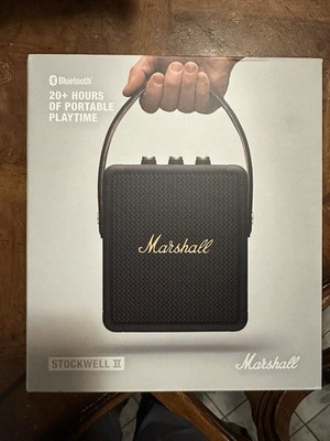 Marshall Stockwell II Portable Speaker System - Black for sale