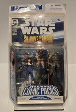2008 Star Wars Comic Packs Shadows of Empire Princess Leia Prince Xizor Figures
