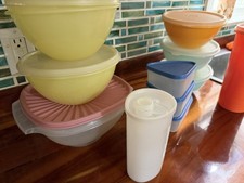 Of Tupperware Lot 22 Pieces Some Vintage See All