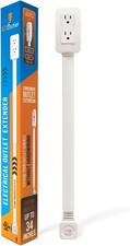 EZ Outlet Electrical Outlet Extender. Access Hard-to-Reach Outlets Features USB