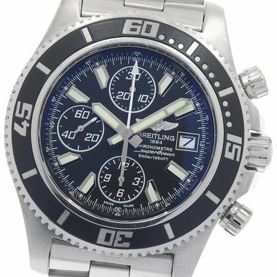 Breitling Superocean Chronograph A13341 Men's Automatic Used 80s Watch From Japa